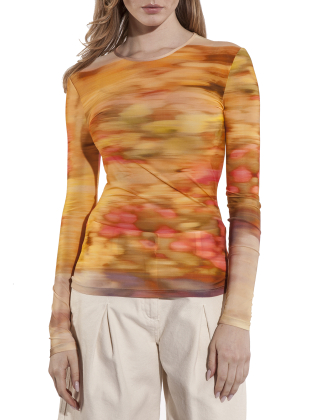 Bluzka damska 104837 A2G1 Kolorowy