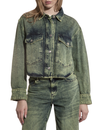 Kurtka damska XW000209 AF12070 Zielony