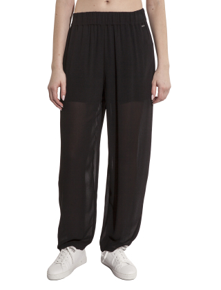 Spodnie damskie XW000179 AF12741 Czarny