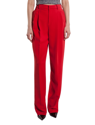 Elisabetta Franchi Spodnie damskie Rozmiar: XL, Czerwony, PA05247E2