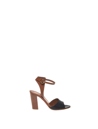 Pollini Sandały damskie PA16029C1OPA100A, Czarny