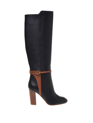 Pollini Kozaki PA26039C1OPA100A, Czarny