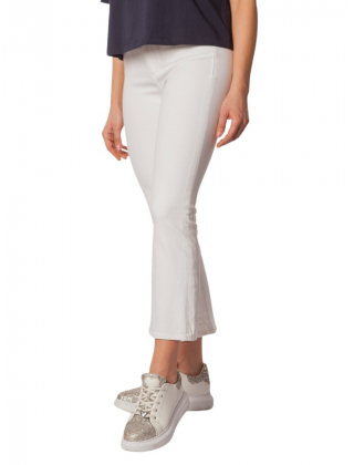 Damskie Spodnie Jeansowe Armani Exchange Z 5 Kieszeniami 3LYJ62 Y1SRZ 1100 Biały
