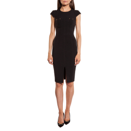 Elisabetta Franchi AB70251E2110 関税送料込 Elisabetta Franchi Sukienka koktajlowa AB-706-51E2-193 Écru